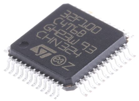STMicroelectronics Mikrocontroller STM32F1 ARM Cortex M3 32bit SMD 16 KB LQFP 48-Pin 24MHz 4 KB RAM