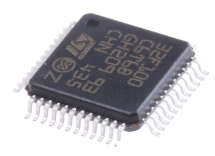 STMicroelectronics Microcontrolador STM32F100C6T6B, Núcleo ARM Cortex M3 De 32bit, RAM 4 KB, 24MHZ, LQFP De 48 Pines