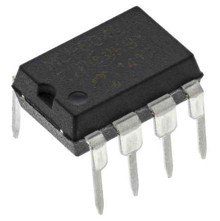 Microchip Operationsverstärker THT PDIP, Einzeln Typ. 1,4 → 6 V, 8-Pin