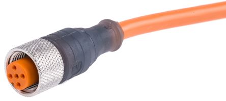 Lumberg Automation Câble D'actionneur 5 Conducteurs, M12 Femelle Pré-câblé, 2m