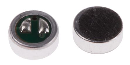 RS PRO Kondensatormikrofon, D.=4mm, Rauschunterdrückung, -46dB, 2V, 2.2kΩ, SNR 58dB