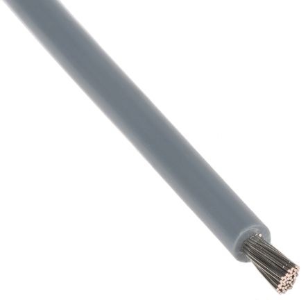 Lapp Grey 2.5 Mm² Hook Up Wire, 13 AWG, 100m, PVC Insulation