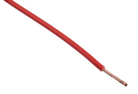 Lapp Cable De Conexión 4510043, área Transversal 1 Mm² Filamentos Del Núcleo 32/0.2 Mm Rojo, 500 V, Long. 100m