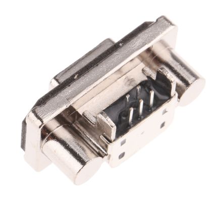 Amphenol ICC USB-Steckverbinder 2.0 Micro AB Buchse, THT-Lötanschluss