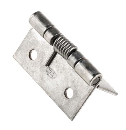 RS PRO Stainless Steel Piano Hinge, 50mm X 50mm X 2mm