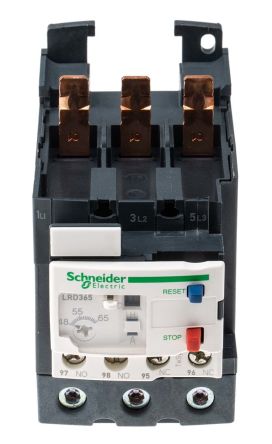 schneider electric 施耐德 熱繼電器, 觸點額定電流65 a, 48 → 65