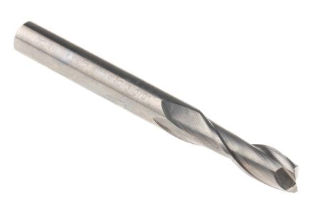Dormer 键槽铣刀, 微粒碳制, 直柄, 6mm刀头直径, 2刃, 57 mm总长