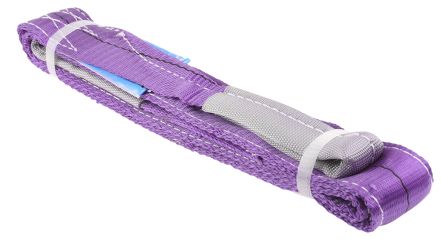 RS PRO Hebeband, Gurtband Violett, 50mm X 2m, 1t