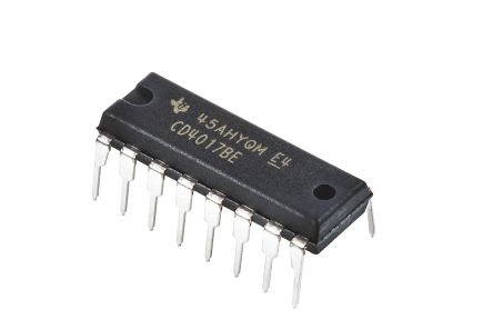 Texas Instruments Zähler 5-Bit Zähler, Divider CMOS Aufwärtszähler THT Dekade 16-Pin PDIP 1