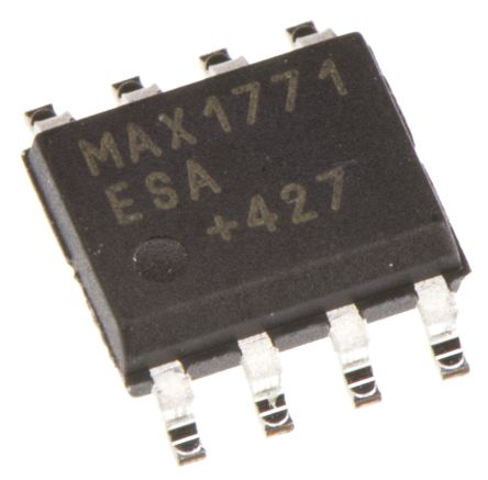 Maxim Integrated MAX1771ESA+ Spannungsregler, Boost Controller, 100 V / 2A, SOIC 8-Pin
