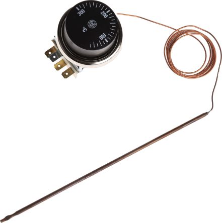 RS PRO Kapillar-Regler Thermostat 1-poliger Wechsler, +50°C Schließen / +310°C Öffnen, 250V Ac / 16A