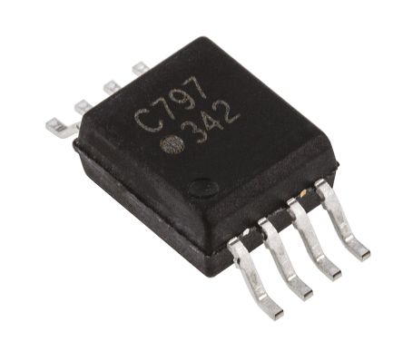 Broadcom 1-Bit ADC ACPL-C797-000E SSOP, 8-Pin