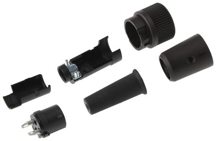 Binder Circular Connector, 2 Contacts, Cable Mount, Miniature Connector, Plug, Female, IP40, 678 Series
