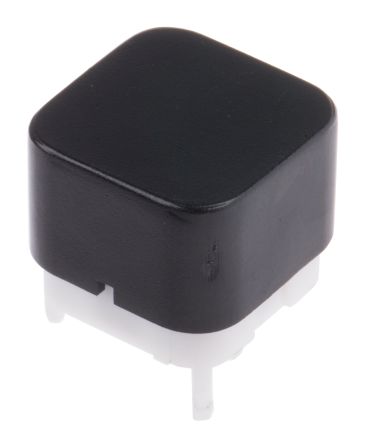 RS PRO Black Cap Tactile Switch, SPDT 30 MA @ 28 V Dc 2mm
