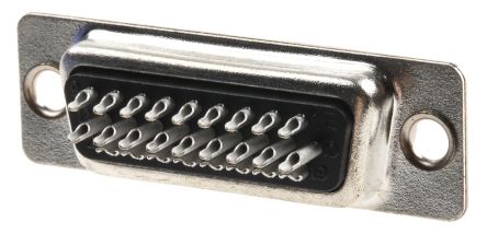 Amphenol ICC Amphenol Sub-D Steckverbinder A Stecker, 26-polig / Raster 2.29mm, Tafelmontage Lötanschluss