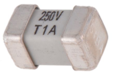 SIBA Sicherung, Nicht Rückstellend 1A 250V Keramikrohr, Undurchsichtig T 8mm 4.4mm 4.4mm