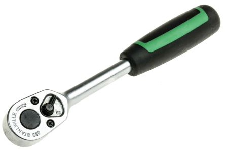 STAHLWILLE 3/8 In Square Ratchet With Ratchet Handle, 193 Mm Overall