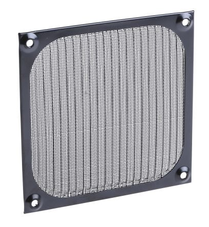 RS PRO Fan Filter For 120mm Fans, Aluminium, Stainless Steel Filter, 120 X 120mm