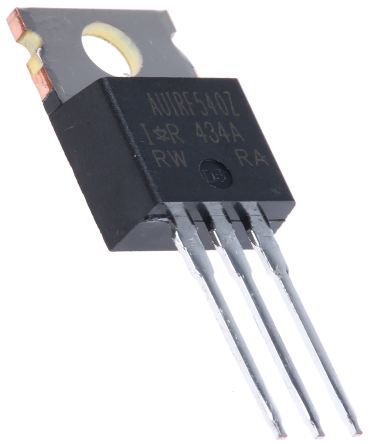 Infineon HEXFET AUIRF540Z N-Kanal, THT MOSFET 100 V / 36 A 92 W, 3-Pin TO-220AB