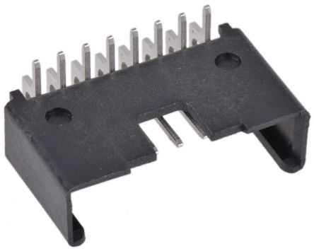 Lumberg Minimodul Leiterplatten-Stiftleiste Gewinkelt, 8-polig / 1-reihig, Raster 2.5mm, Kabel-Platine,
