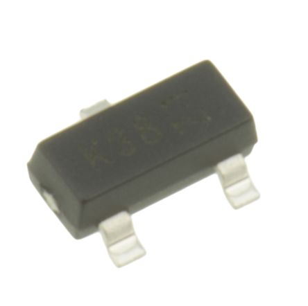 DiodesZetex MOSFET Canal N, SOT-23 200 MA 50 V, 3 Broches