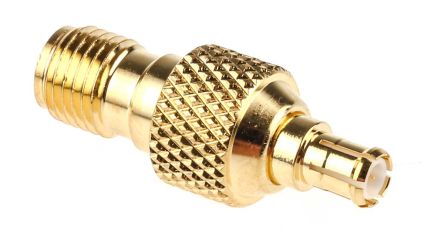 RS PRO HF Adapter, MCX - SMA, 50Ω, Male - Weiblich, Gerade, 6GHz