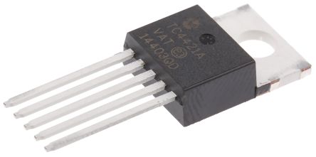 Microchip MOSFET-Gate-Ansteuerung CMOS, TTL 10 A 18V 5-Pin TO-220