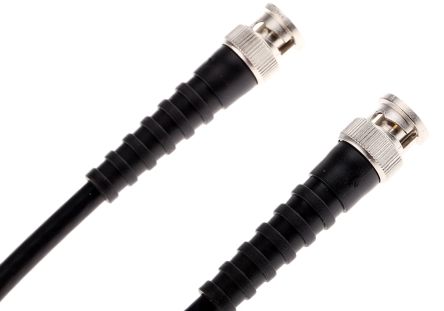 Telegartner Cable Coaxial RG59B/U, 75 Ω, Con. A: BNC, Macho, Con. B: BNC, Macho, Long. 250mm