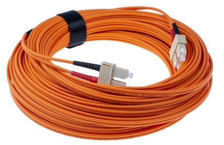 RS PRO Câble Fibre Optique 25m Avec Connecteur / SC, Multi-mode