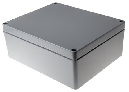 Fibox Euronord Aluminium Gehäuse Grau Außenmaß 280 X 230 X 110mm IP66, IP67, IP68