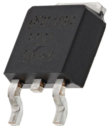 Onsemi PowerTrench FDD8896 N-Kanal, SMD MOSFET 30 V / 94 A 80 W, 3-Pin DPAK (TO-252)