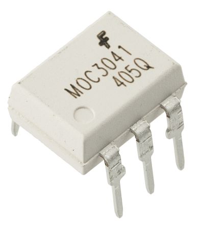 Onsemi THT Optokoppler DC-In / Triac-Out, 6-Pin DIP, Isolation 7,5 KV Eff