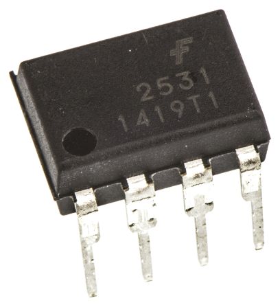 Onsemi Optocoupleur Traversant 2 Voies, Sortie Transistor