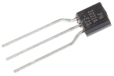 Onsemi PN2222ATA THT, NPN Transistor 40 V / 1 A 300 MHz, TO-92 3-Pin