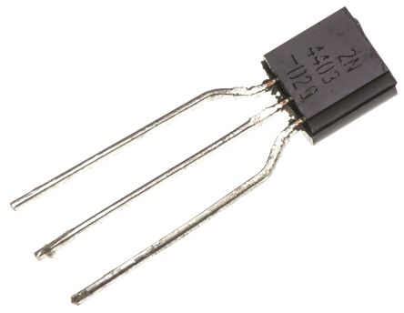 Onsemi 2N4403TA PNP Transistor, -600 MA, -40 V, 3-Pin TO-92