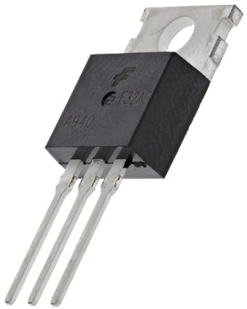 Onsemi KSA940TU THT, PNP Transistor –150 V / –1,5 A 4 MHz, TO-220 3-Pin
