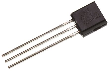 Onsemi PN2222ABU THT, NPN Transistor 40 V / 1 A 300 MHz, TO-92 3-Pin