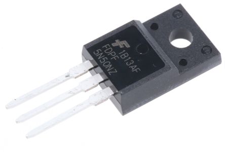 Onsemi MOSFET Canal N, TO-220F 4.5 A 500 V, 3 Broches