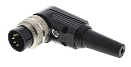 Lumberg Connecteur DIN WSV, 5 Contacts, Mâle, Montage Sur Câble, A Souder M16