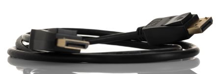 RS PRO DisplayPort-Kabel A Display-Anschluss B Display-Anschluss - Stecker, 1m PVC