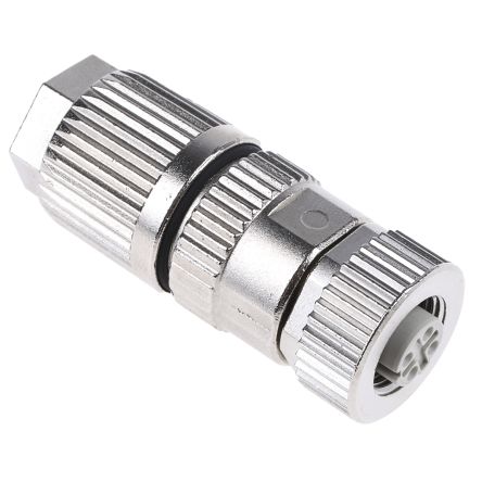 HARTING Circular Connector, 4 Contacts, Cable Mount, M12 Connector, Socket, Female, IP67, M12 Series
