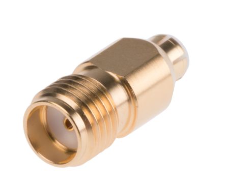 Huber+Suhner HF Adapter, MMBX - SMA, 50Ω, Male - Weiblich, Gerade, 6GHz Normal