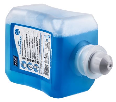 SCJ Professional Azure Foam Wash Handseife, Blumenduft, Kartusche, Blau, 1 L