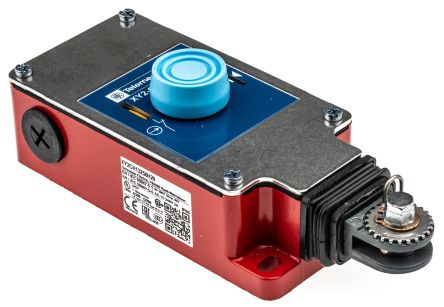 Telemecanique Sensors Interrupteur à Câble XY2-CH 15m NO/NF, Montage Droit