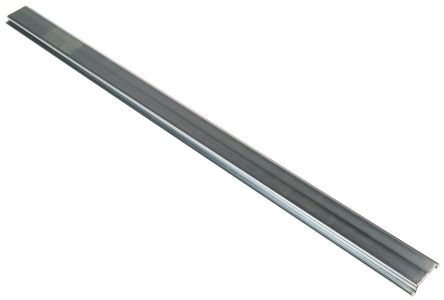 RS PRO Stahl DIN-Hutschiene Hutprofil Ungelocht, H. 7.5mm B. 35mm, L. 500mm