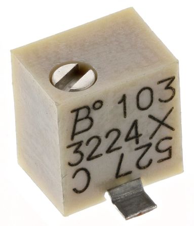 Bourns 3224 12-Gang SMD Trimmer-Potentiometer, Einstellung Von Oben, 10kΩ, ±10%, 0.25W, Pin, L. 3.5mm