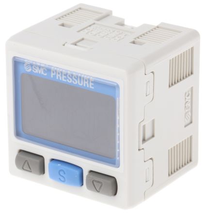 SMC 压力传感器, 操作压力-100kPa至100 kPa, 适用于空气，气体, 最高工作温度+50°C
