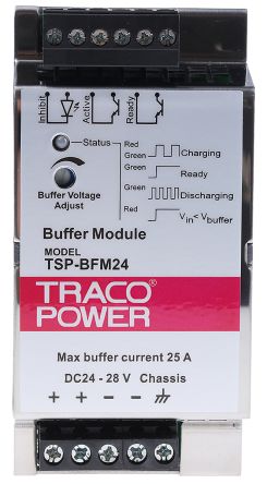 TRACOPOWER Buffer Module, For Use With TSP, TSP-BFM Series