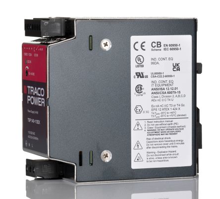 TRACOPOWER Alimentation Pour Rail DIN, Série TSP, 12V C.c.out 12A, 85 → 264V C.a.in, 144W
