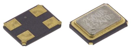 Epson 25MHz Quarz, Oberflächenmontage, ±50ppm, 10pF, B. 2.5mm, H. 0.7mm, L. 3.2mm, SMD, 4-Pin